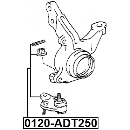 0120-ADT250 - Ball Joint 