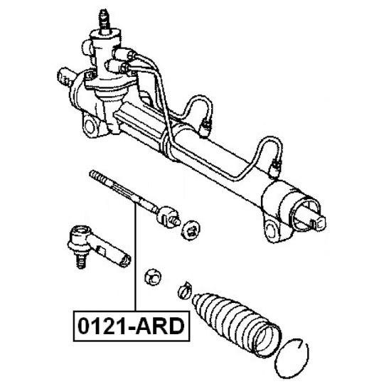 0122-ARD - Tie Rod Axle Joint 