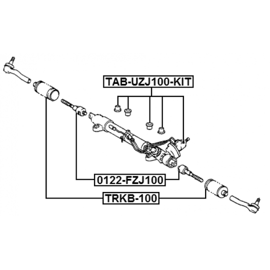 0122-FZJ100 - Inre styrled 