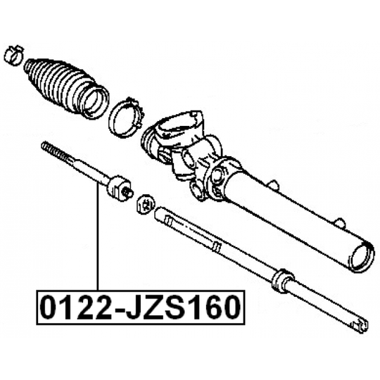 0122-JZS160 - Sisemine rooliots, roolivarras 