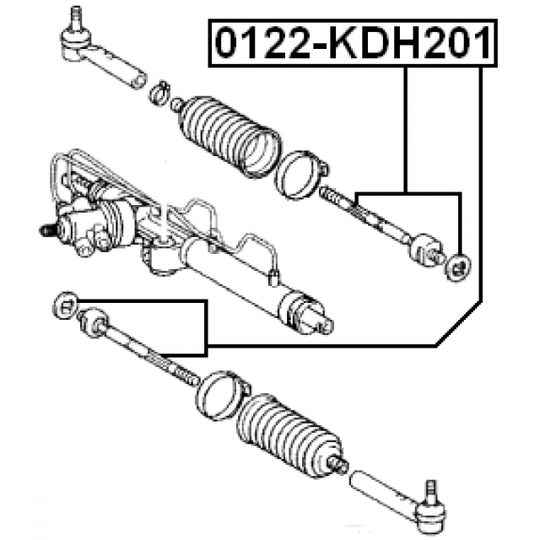 0122-KDH201 - Sisemine rooliots, roolivarras 