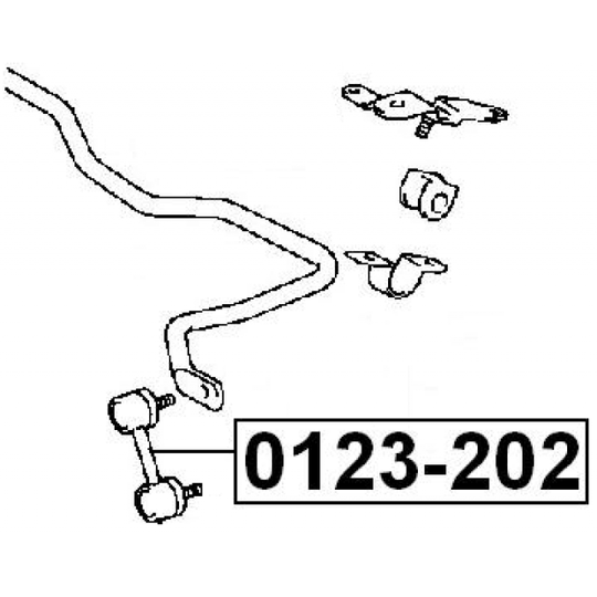 0123-202 - Stabilisaator, Stabilisaator 
