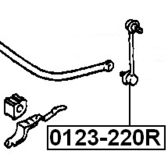 0123-220R - Stabilisaator, Stabilisaator 