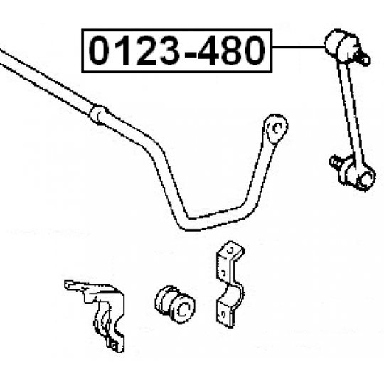 0123-480 - Stabilisaator, Stabilisaator 