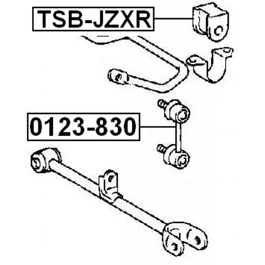 0123-830 - Stabilisaator, Stabilisaator 