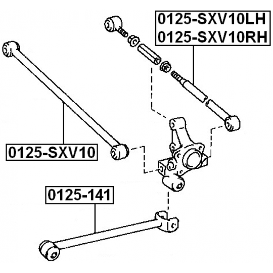 0125-141 - Track Control Arm 