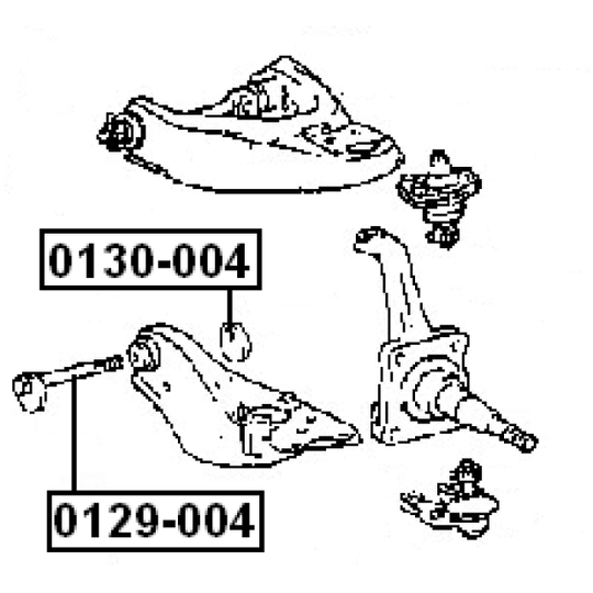 0129-004 - Camber Correction Screw 