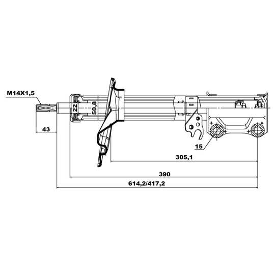 01660973RL - Shock Absorber 