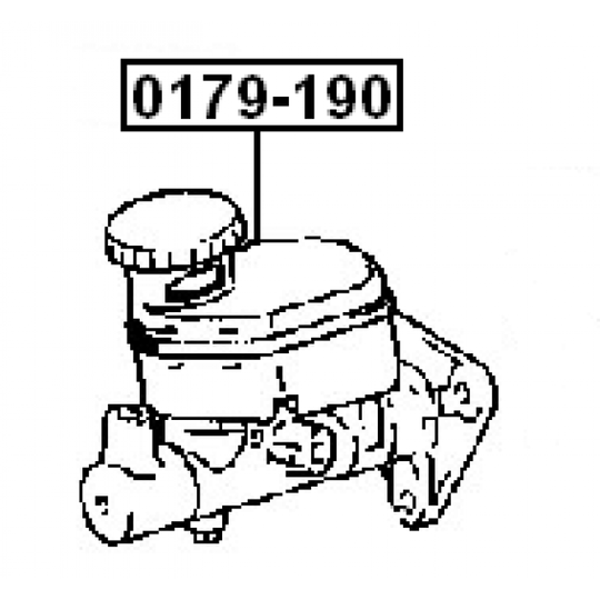 0179-190 - Brake Master Cylinder 