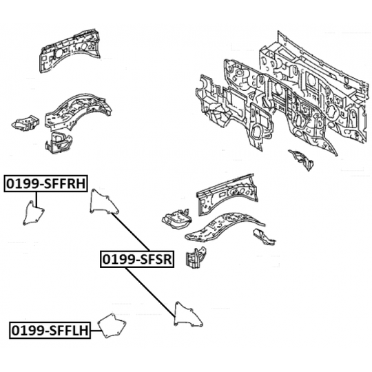 0199-SFSR - Mudguard 