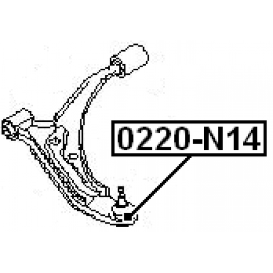 0220-N14 - Ball Joint 