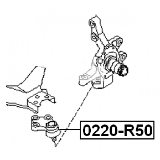 0220-R50 - Ball Joint 