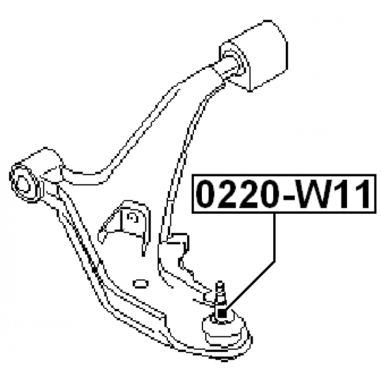 0220-W11 - Ball Joint 