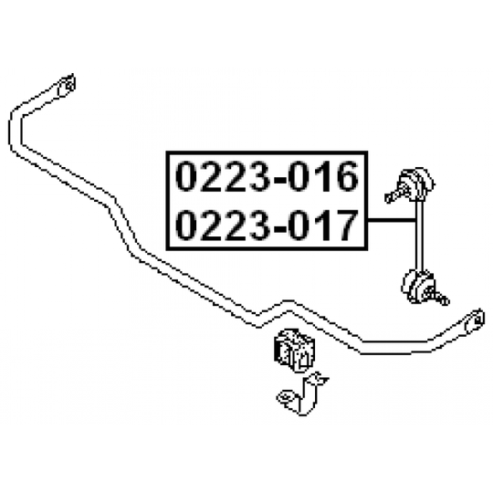 0223-016 - Stabilisaator, Stabilisaator 