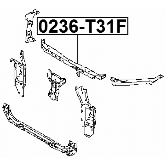 0236-T31F - Front Cowling 