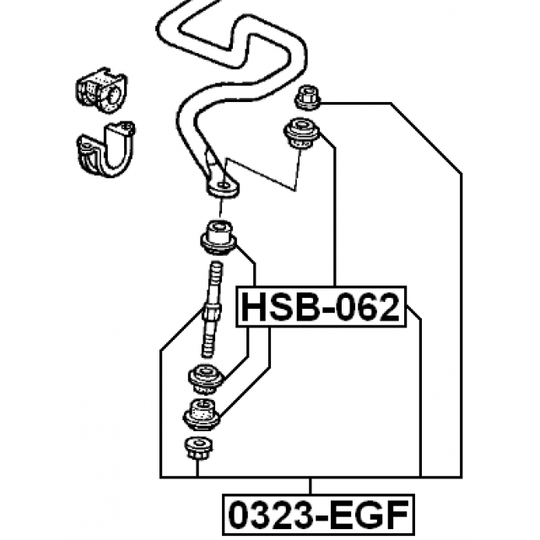 0323-EGF - Rod/Strut, stabiliser 