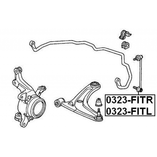 0323-FITR - Rod/Strut, stabiliser 