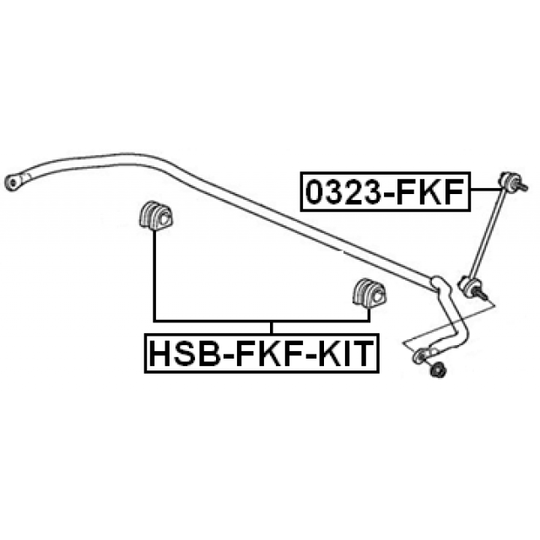 0323-FKF - Rod/Strut, stabiliser 