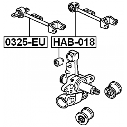 0325-EU - Track Control Arm 