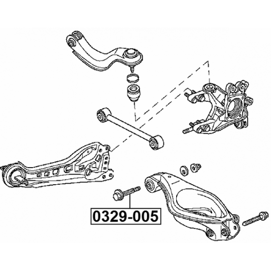 0329-005 - Camber Correction Screw 