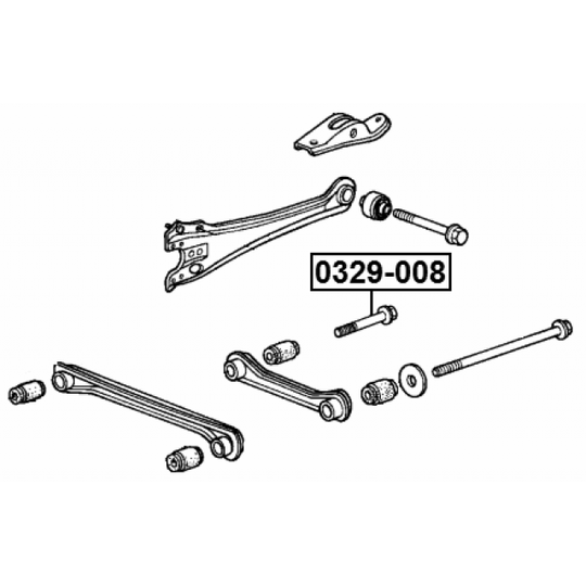 0329-008 - Camber Correction Screw 