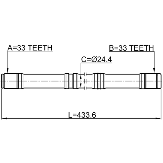 0412-GACVTLH - Vetoakseli 