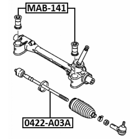 0422-A03A - Sisemine rooliots, roolivarras 