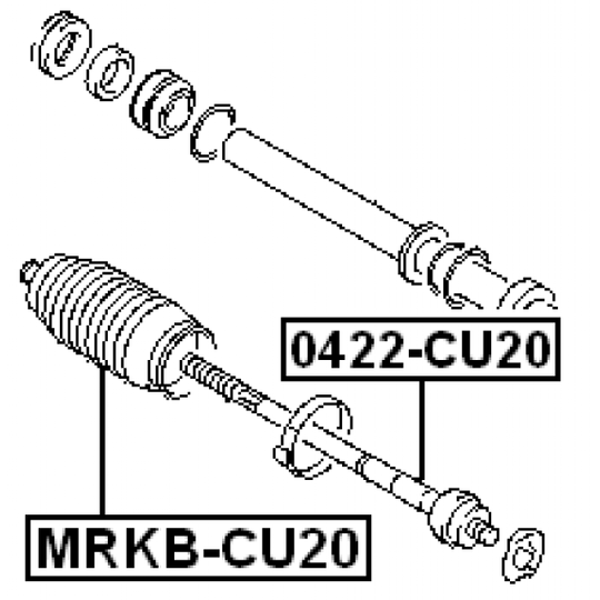 0422-CU20 - Sisemine rooliots, roolivarras 