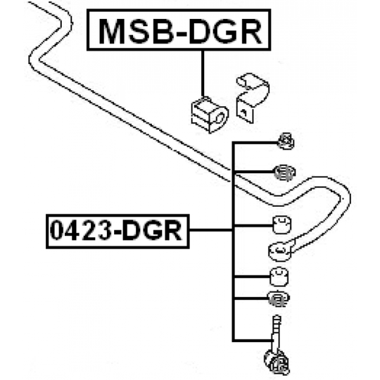 0423-DGR - Stabilisaator, Stabilisaator 