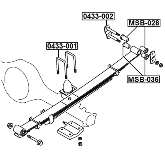 0433-002 - Central Bolt 