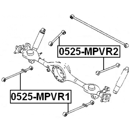 0525-MPVR1 - Track Control Arm 