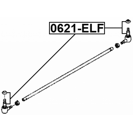 0621-ELF - Tie Rod End 