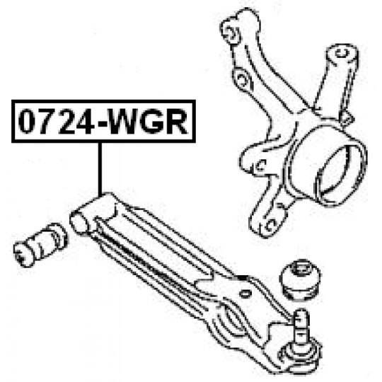 0724-WGR - Track Control Arm 