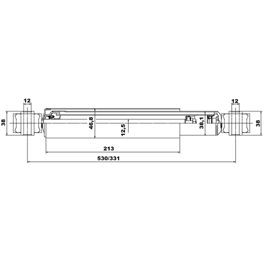 07656564R - Shock Absorber 