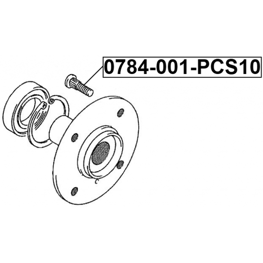 0784-001-PCS10 - Pyöränpultit 