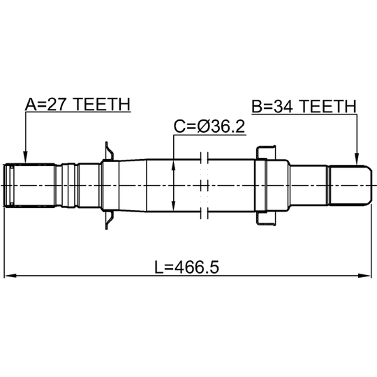 1012-CAPRH - Vetoakseli 