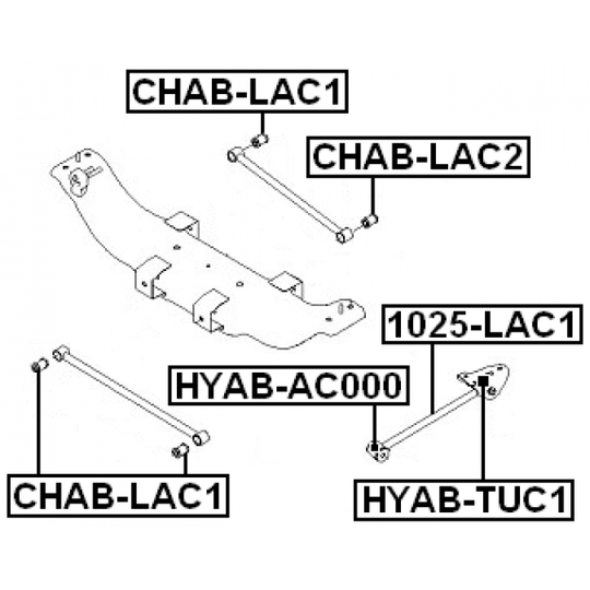 1025-LAC1 - Track Control Arm 