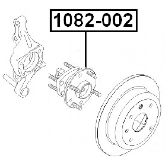 1082-002 - Wheel Hub 