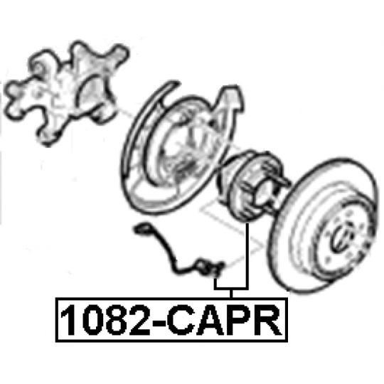 1082-CAPR - Wheel Hub 