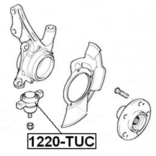 1220-TUC - Ball Joint 