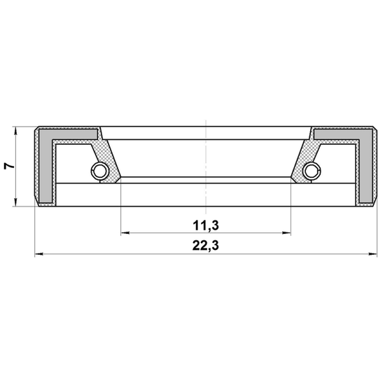 122275 - Oil Seal, manual transmission 