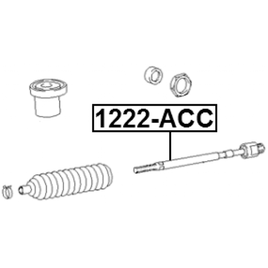1222-ACC - Sisemine rooliots, roolivarras 