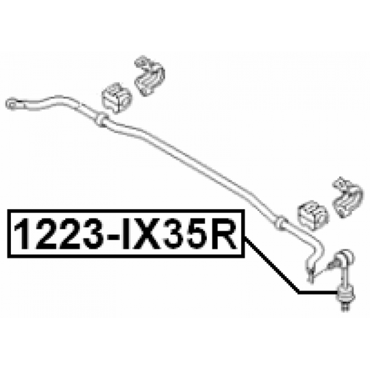 1223-IX35R - Rod/Strut, stabiliser 