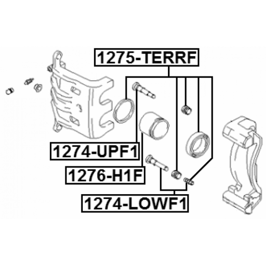 1274-LOWF1 - Juhtpolt, pidurisadul 