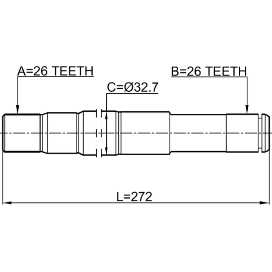 1412-REXRH - Vetoakseli 