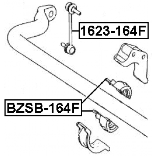 1623-164F - Rod/Strut, stabiliser 