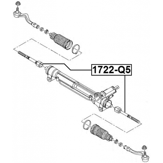 1722-Q5 - Tie Rod Axle Joint 
