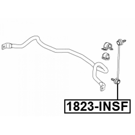 1823-INSF - Stabilisaator, Stabilisaator 