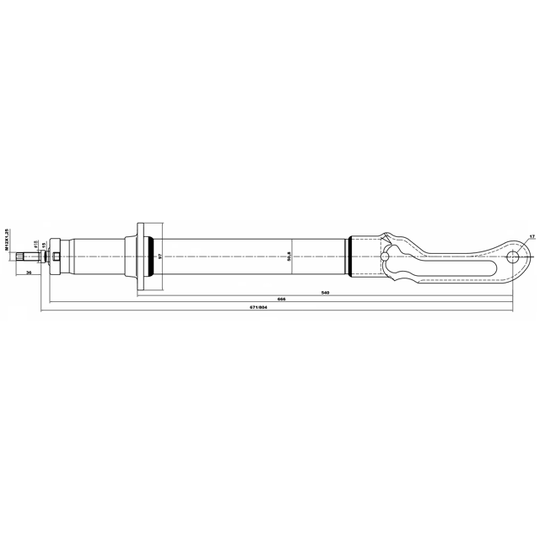 20110-001F - Shock Absorber 