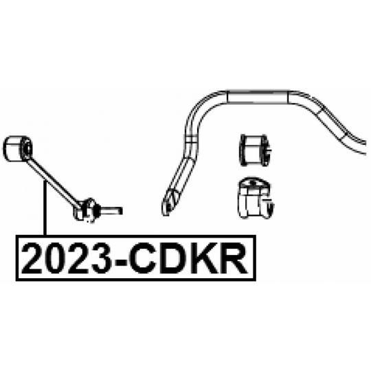 2023-CDKR - Rod/Strut, stabiliser 